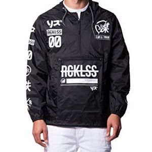Young & Reckless Strike thru windbreaker